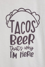 Divas on Fleek - Tacos and Beer that's why I'm here T-Shirt
