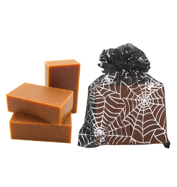 Halloween Pumpkin Spice Soap Gift Set - 2 Soap Bars
